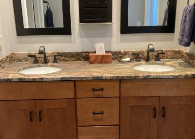 Fusion Granite bathroom countertop
